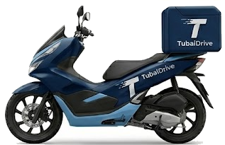 Moto de entrega TubaiDrive